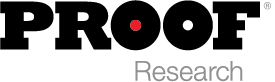 PROOF Research Logo Black
